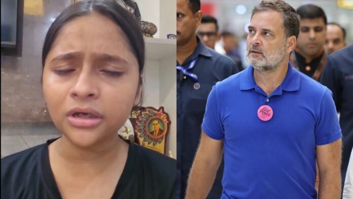 Nishu Azad, Rahul Gandhi, Dalit